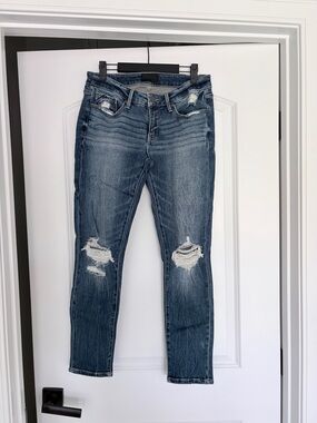 Buckle Black ankle jeans